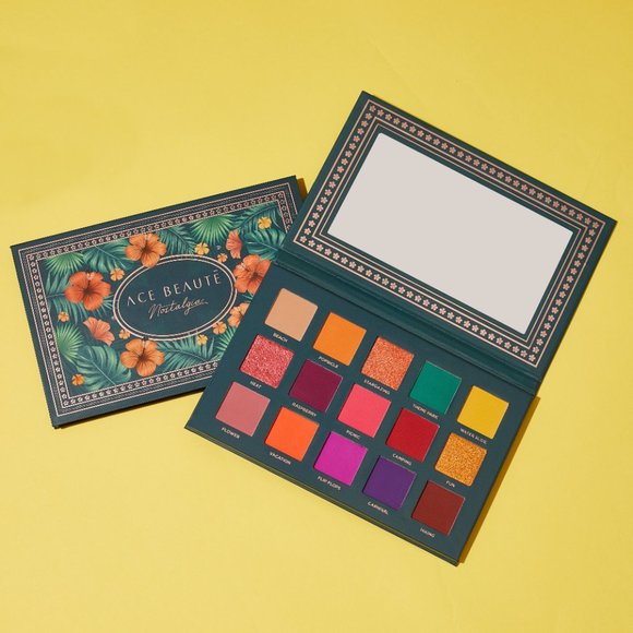 🆕 ACE BEAUTE Nostalgia Palette Eye shadows - Picture 1 of 5